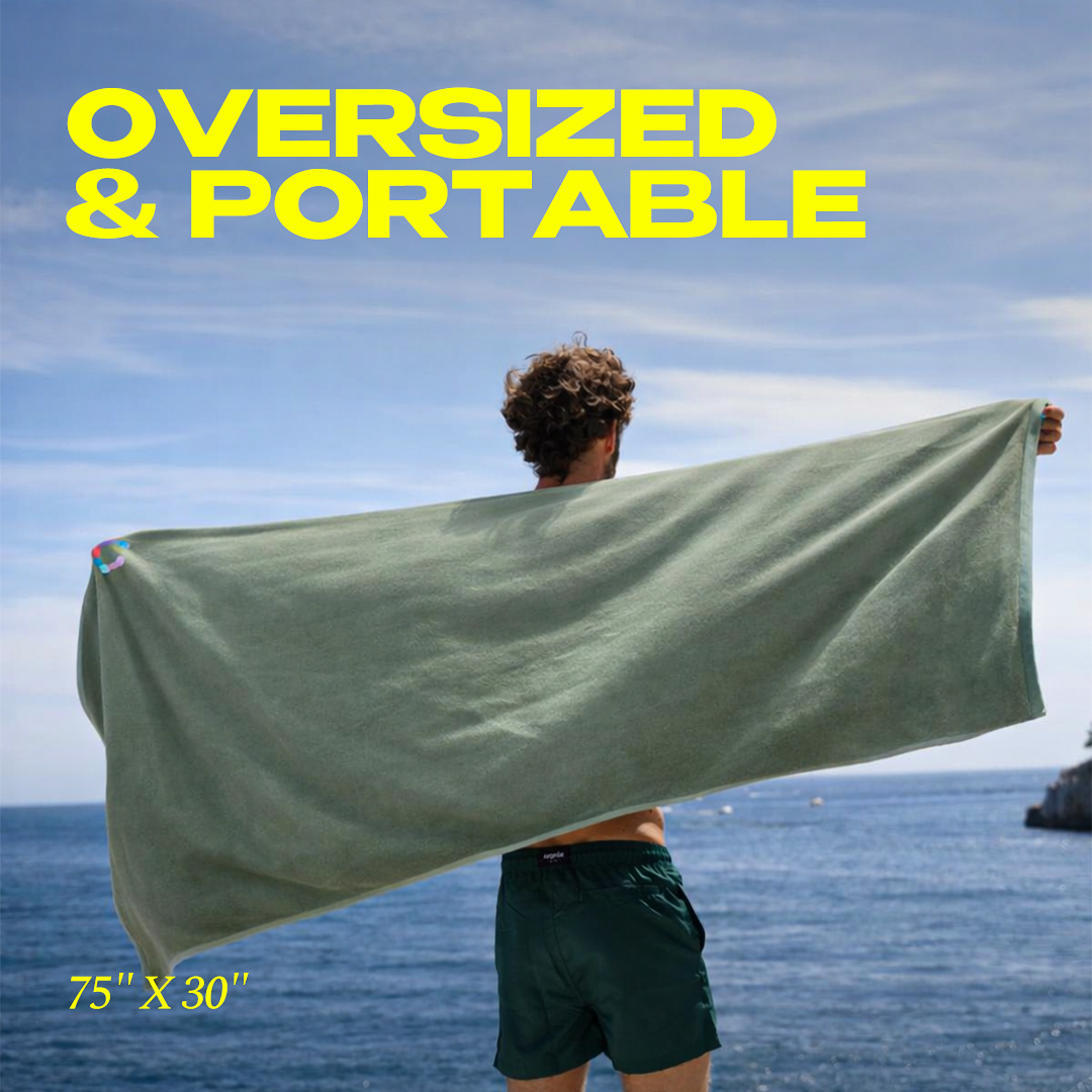 Multifunctional Outdoor Magnetic Bath Towel