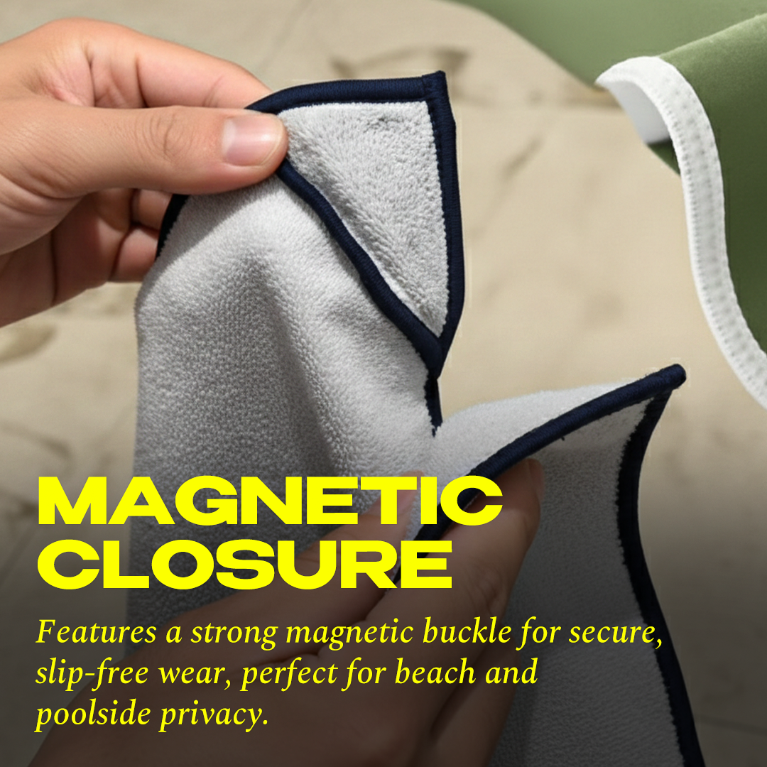 Multifunctional Outdoor Magnetic Bath Towel