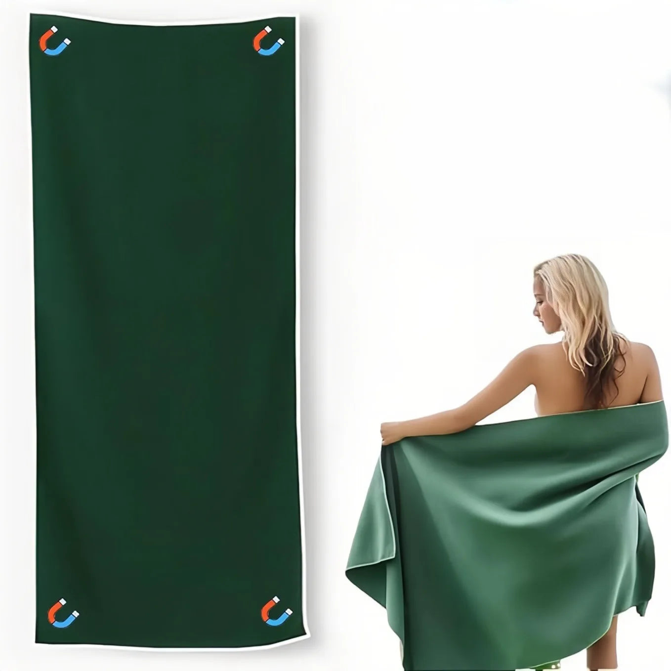 Multifunctional Outdoor Magnetic Bath Towel